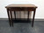 SOLD OUT - Vintage Federal Style Mahogany Gateleg Flip Top Game / Console Table