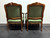 SOLD - Vintage French Provincial Louis XV Style Bergere Armchairs by Sam Moore - Pair