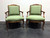 SOLD - Vintage French Provincial Louis XV Style Bergere Armchairs by Sam Moore - Pair SOLD - Vintage French Provincial Louis XV Style Bergere Armchairs by Sam Moore - Pair