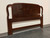 SOLD OUT - DREXEL HERITAGE Chippendale Flame Mahogany Queen Headboard