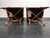 SOLD OUT - DREXEL HERITAGE Rattan Bamboo Club Chairs - Pair