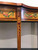 SOLD - WELLINGTON HALL Mahogany Serpentine Hand Painted Floral Sideboard