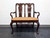 SOLD - HICKORY CHAIR Queen Anne Style Mahogany Bench / Settee