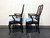 SOLD OUT - STATTON Old Towne Solid Cherry Queen Anne Dining Captain's Arm Chairs - Pair