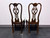 SOLD OUT - THOMASVILLE Cherry Queen Anne Style Dining Side Chairs - Pair 1