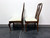 SOLD OUT - THOMASVILLE Cherry Queen Anne Style Dining Side Chairs - Pair 1