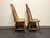 SOLD OUT - ROBERT BERGELIN Handmade Solid Cherry Windsor Dining  Side Chairs - Pair 