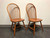 SOLD OUT - ROBERT BERGELIN Handmade Solid Cherry Windsor Dining  Side Chairs - Pair 