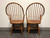 SOLD OUT - ROBERT BERGELIN Handmade Solid Cherry Windsor Dining Armchairs - Pair A
