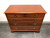 SOLD OUT - HENKEL HARRIS 133 24 Solid Wild Black Cherry Chippendale Bachelor Chest