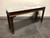 SOLD OUT - HENREDON Chinese Chippendale Carved Mahogany w/ Marble Top Console Sofa Table