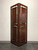 SOLD - THEODORE ALEXANDER Walnut Argentinian Faux Bamboo Chinoiserie Room Divider Screen