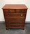 SOLD OUT - HENKEL HARRIS 134 24 Solid Wild Black Cherry Chippendale Chest of Drawers