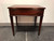 SOLD - Vintage Federal Hepplewhite Style Solid Mahogany End Side Accent Table