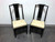 SOLD OUT - CENTURY Chin Hua by Raymond Sobota Asian Chinoiserie Dining Side Chairs - Pair 2