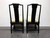 SOLD OUT - CENTURY Chin Hua by Raymond Sobota Asian Chinoiserie Dining Side Chairs - Pair 2