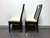 SOLD OUT - CENTURY Chin Hua by Raymond Sobota Asian Chinoiserie Dining Side Chairs - Pair 2