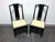 SOLD OUT - CENTURY Chin Hua by Raymond Sobota Asian Chinoiserie Dining Side Chairs - Pair 3