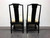 SOLD OUT - CENTURY Chin Hua by Raymond Sobota Asian Chinoiserie Dining Side Chairs - Pair 3