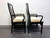 SOLD - CENTURY Chin Hua by Raymond Sobota Asian Chinoiserie Dining Captain's Arm Chairs - Pair