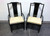 SOLD - CENTURY Chin Hua by Raymond Sobota Asian Chinoiserie Dining Captain's Arm Chairs - Pair