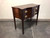 SOLD OUT - MADISON SQUARE Flame Mahogany Serpentine Server / Silver Chest