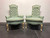 SOLD OUT - Vintage Mid-20th Century French Provincial Louis XV Style Chairs - Pair