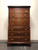 SOLD - Banded Mahogany Chippendale Tall Chest on Chest by White of Mebane