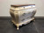 SOLD OUT - French Provincial Louis XV Style Painted Bombe Chest by Pulaski