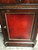 SOLD OUT - Vintage Mahogany & Tooled Leather Asian Style Nightstands Bedside Cabinets - Pair