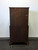 SOLD - KINDEL Grand Rapids Fruitwood Chippendale Chest on Chest