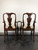 SOLD OUT - HENKEL HARRIS 110A 29 Mahogany Queen Anne Dining Armchairs - Pair