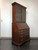 SOLD OUT - HENKEL HARRIS 6001/6003 29 Solid Mahogany Chippendale Secretary Desk with Glass Bookcase