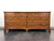 SOLD OUT - HENREDON 18th Century Portfolio Chippendale Banded Walnut Eight Drawer Double Dresser