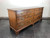 SOLD OUT - HENREDON 18th Century Portfolio Chippendale Banded Walnut Eight Drawer Double Dresser