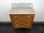 SOLD - Antique Victorian Oak Marble Top Commode / Washstand