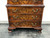 SOLD OUT - Vintage Carved Crotch Mahogany Chippendale Chest on Chest