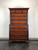 SOLD - KINDEL Vintage Oxford Mahogany Chippendale Tall Chest on Chest