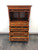 SOLD - WHITE OF MEBANE Inlaid Banded Mahogany Chippendale Entertainment Cabinet Chest