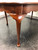 SOLD - HENKEL HARRIS 2211 29 Solid Mahogany Queen Anne Dining Table