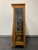 SOLD OUT - Antique Tiger Oak Art & Crafts Style China Curio Display Cabinet