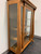 SOLD OUT - Antique Tiger Oak Art & Crafts Style China Curio Display Cabinet