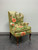 SOLD OUT - HENREDON Avian & Foliate Themed Queen Anne Wing Back Chair