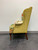 SOLD OUT - HENREDON Avian & Foliate Themed Queen Anne Wing Back Chair