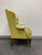 SOLD OUT - HENREDON Avian & Foliate Themed Queen Anne Wing Back Chair