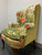 SOLD OUT - HENREDON Avian & Foliate Themed Queen Anne Wing Back Chair
