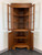 SOLD  -   CRAFTIQUE Solid Mahogany Chippendale Corner Cupboard / Cabinet