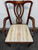 SOLD - BEVAN FUNNELL Reprodux Mahogany Georgian Straight Leg Dining  Armchairs - Pair