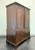 SOLD OUT - Antique Late 18th / Early 19th Century Walnut & Mahogany Chippendale Armoire / Linen Press