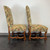 SOLD  - French Country Style Dining Side Chairs by Fremarc Designs - Pair 2